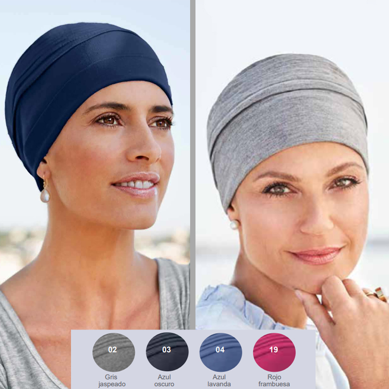 turbante oncología liso